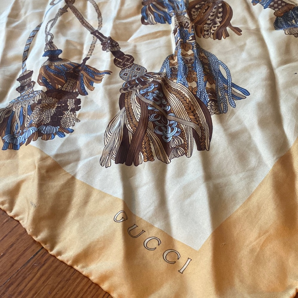 Silk Gucci scarf